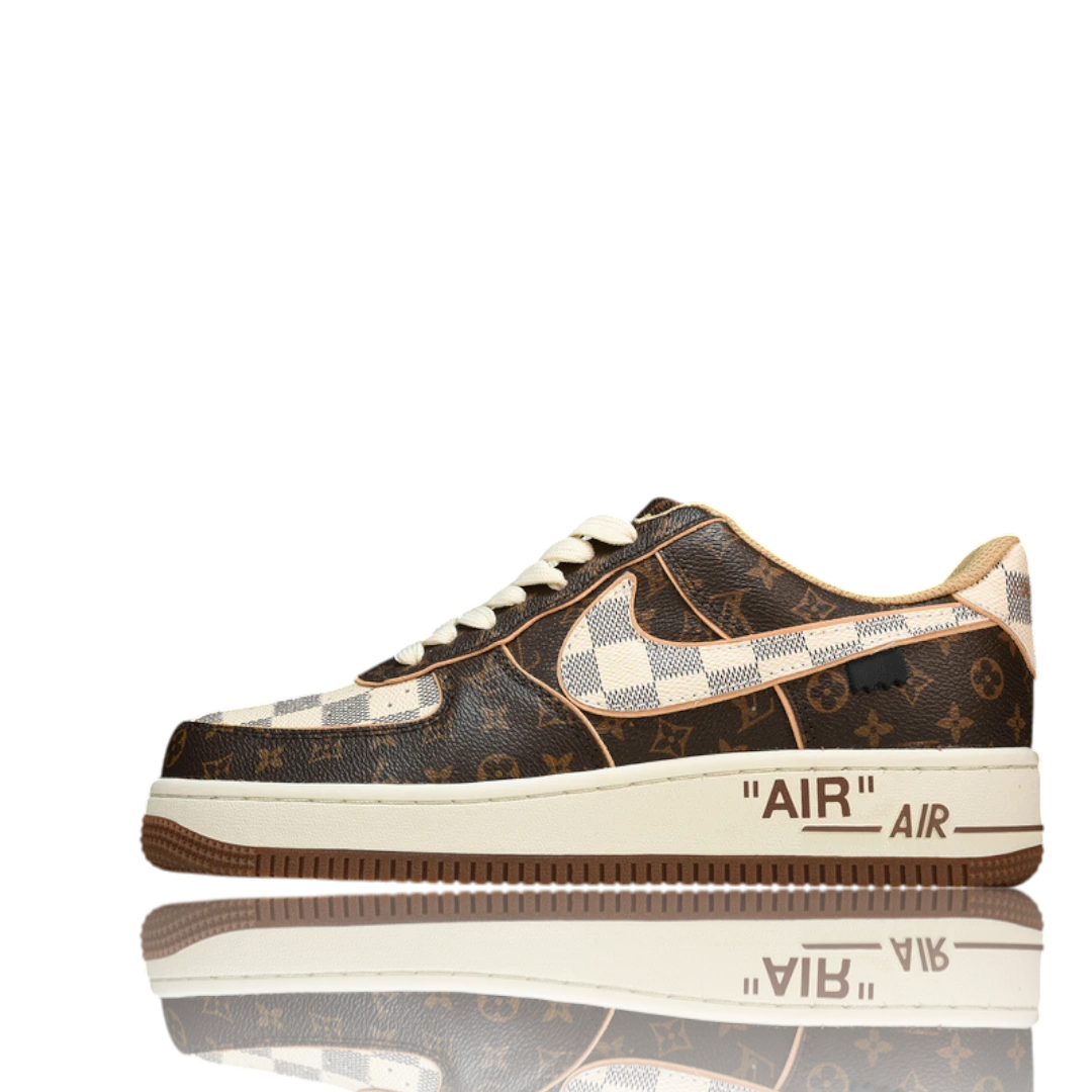 Louis Vuittоп x AF1 By Virgil Abloh ‘Monogram Brown'