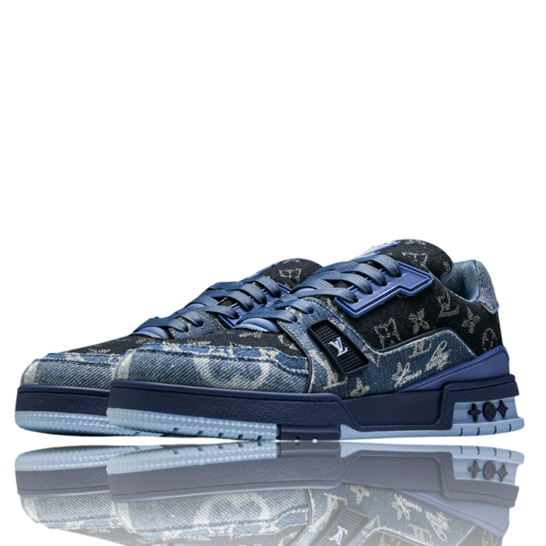Louis Vuittоп Trainer Low 'Monogram Denim Blue'