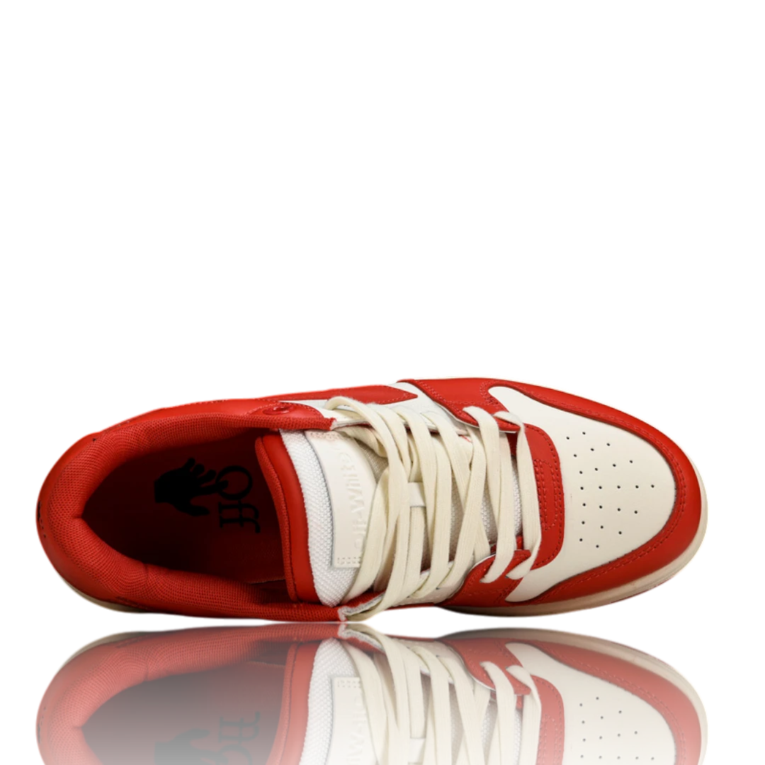 Off-White Out Of Office Low Top 'White Red'