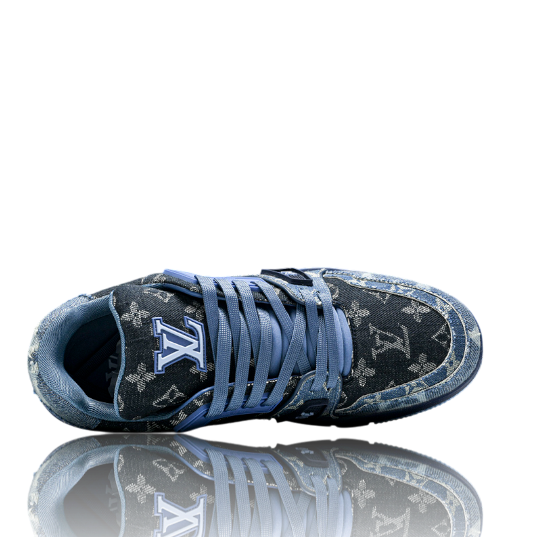 Louis Vuittоп Trainer Low 'Monogram Denim Blue'