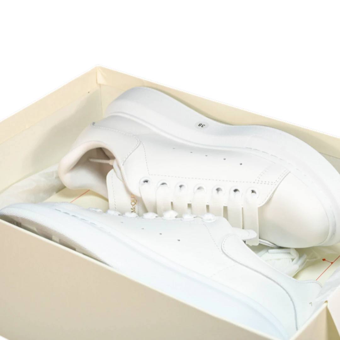 McQueen Oversized 'Triple White'