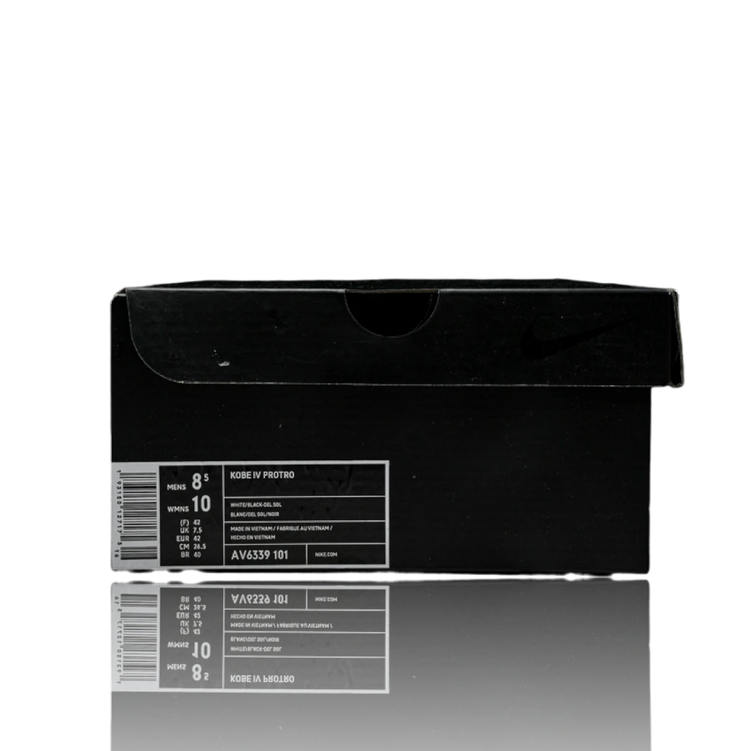 Kobe 4 Protro 'White Black Del Sol'
