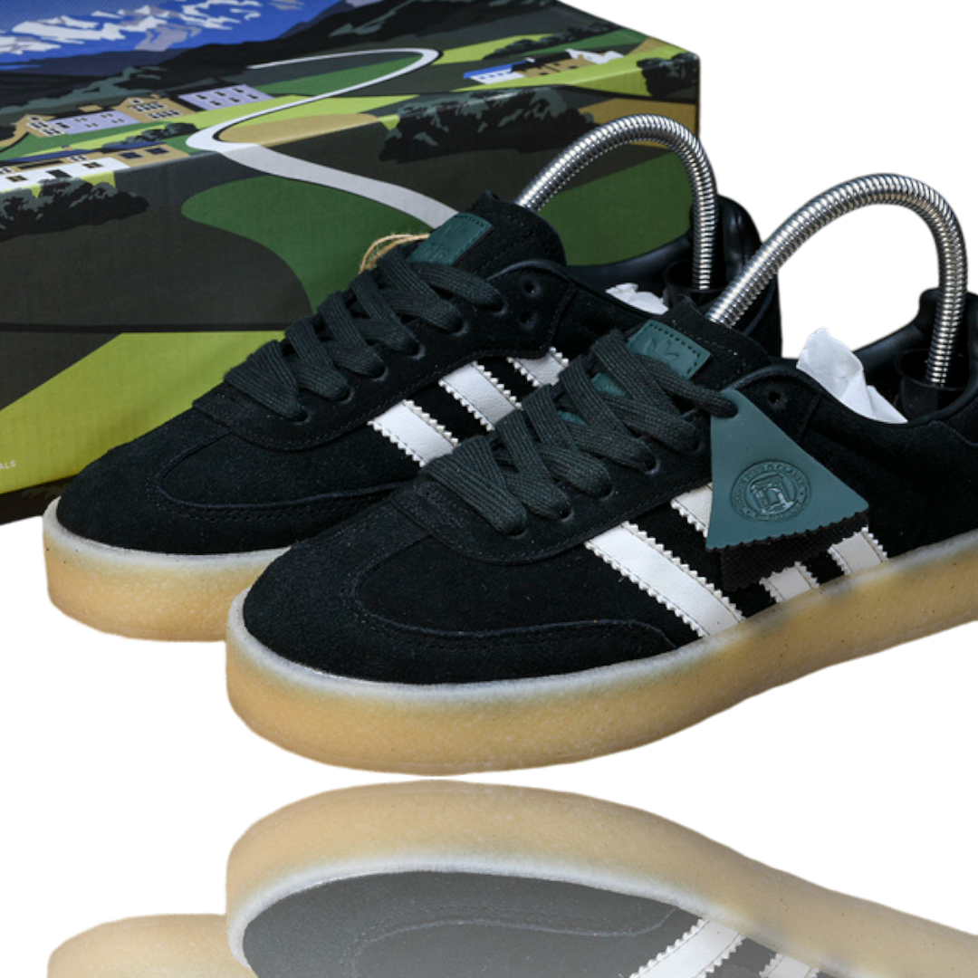 AD x Clarks '8th Street Samba' By Ronny Fieg 'Shadow Green'