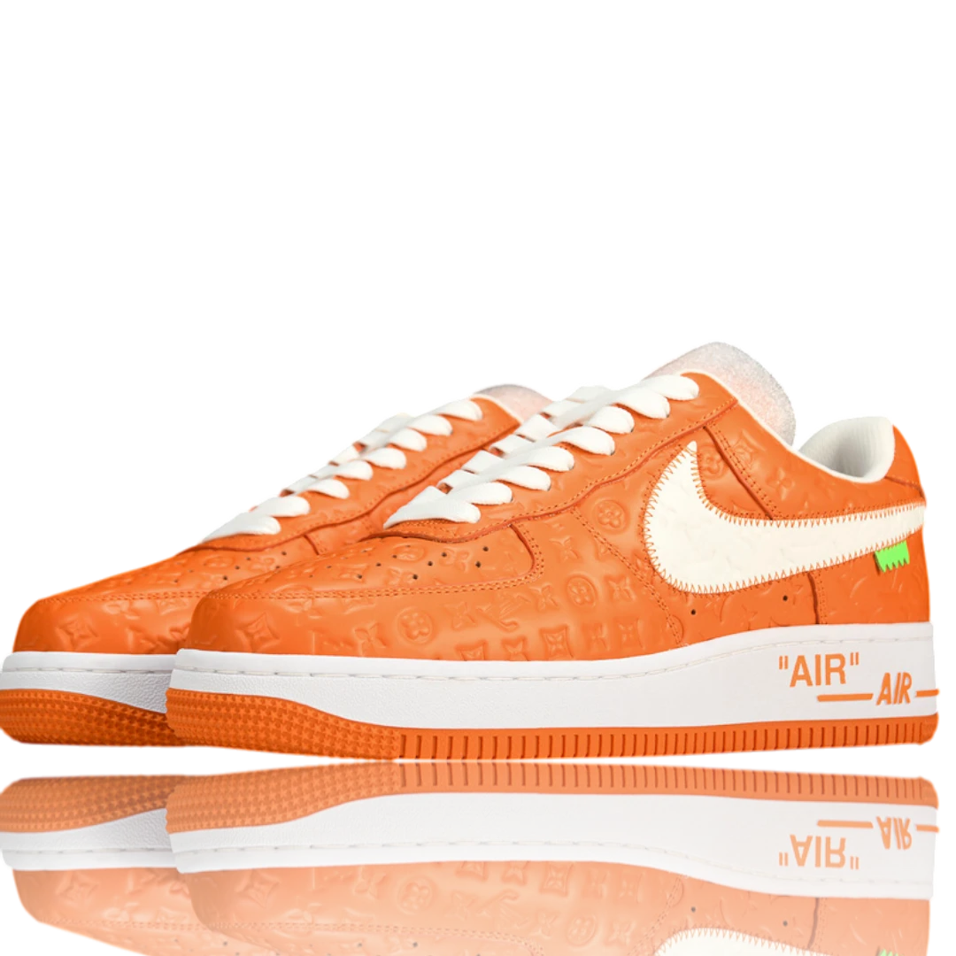 Louis Vuittоп x AF1 By Virgil Abloh 'White Orange'