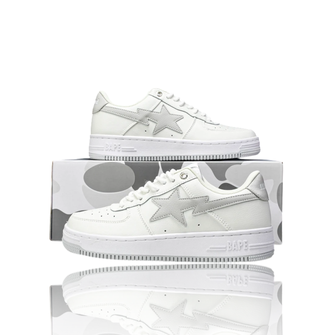 JJJJound x Bapesta 'White Grey'