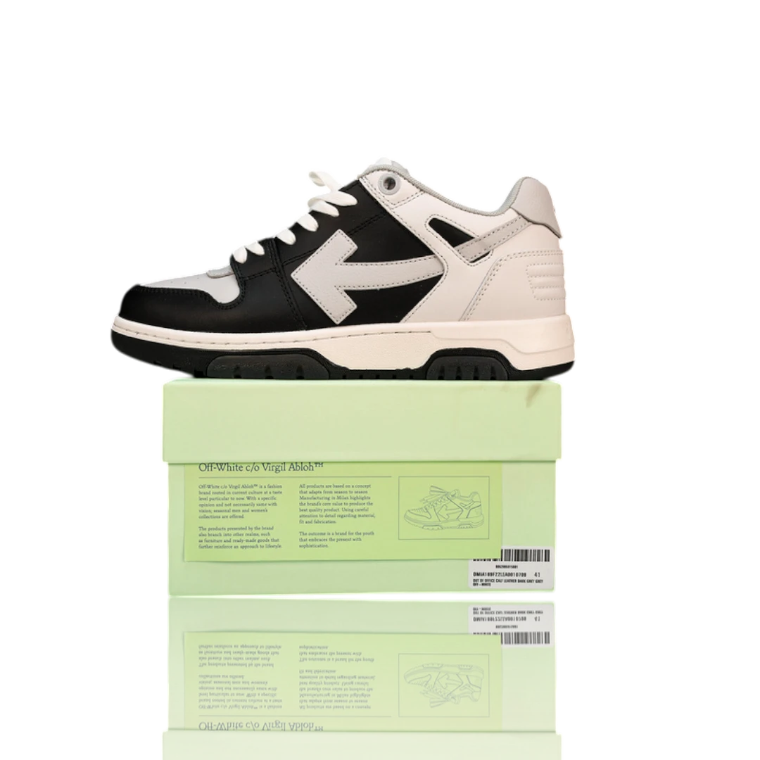 Off-White Out Of Office Low Top 'Light Grey Black'