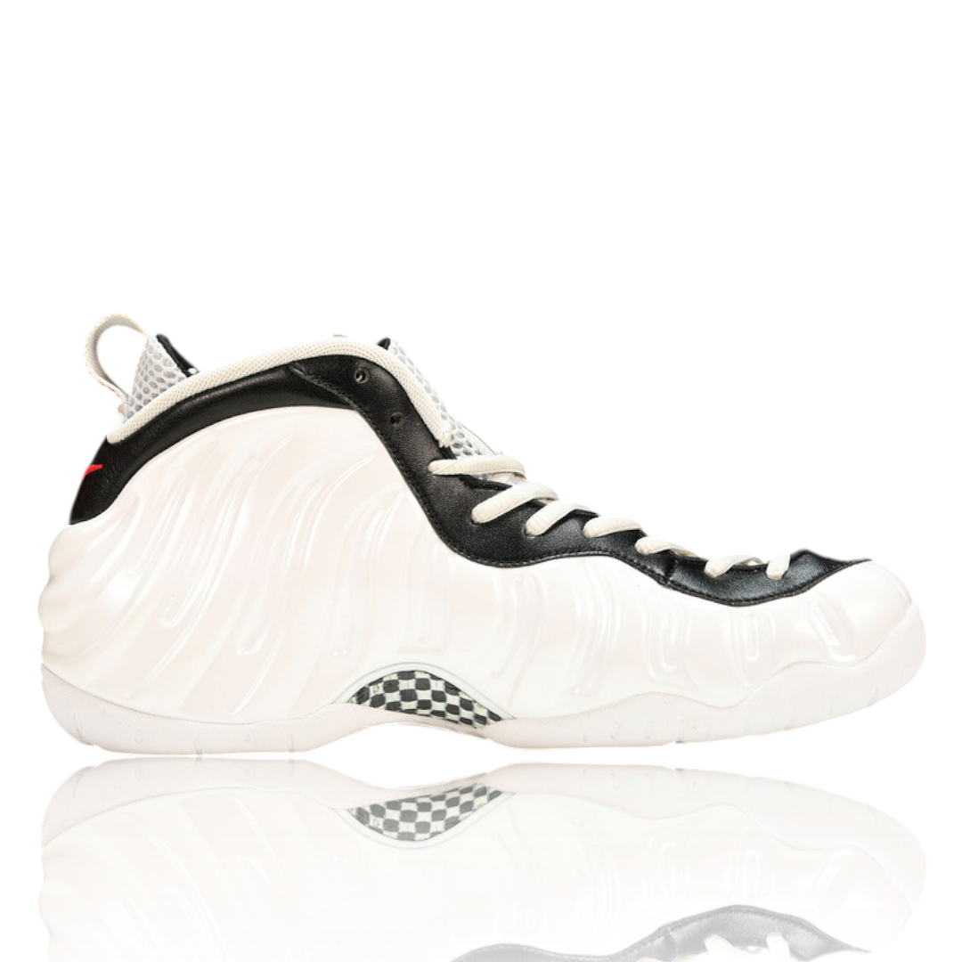 Air Foamposite Pro 'White Black University Red'