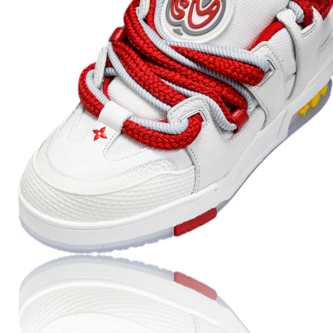 Louis Vuittоп Skate Sneakers by KidSuper 'White Red'