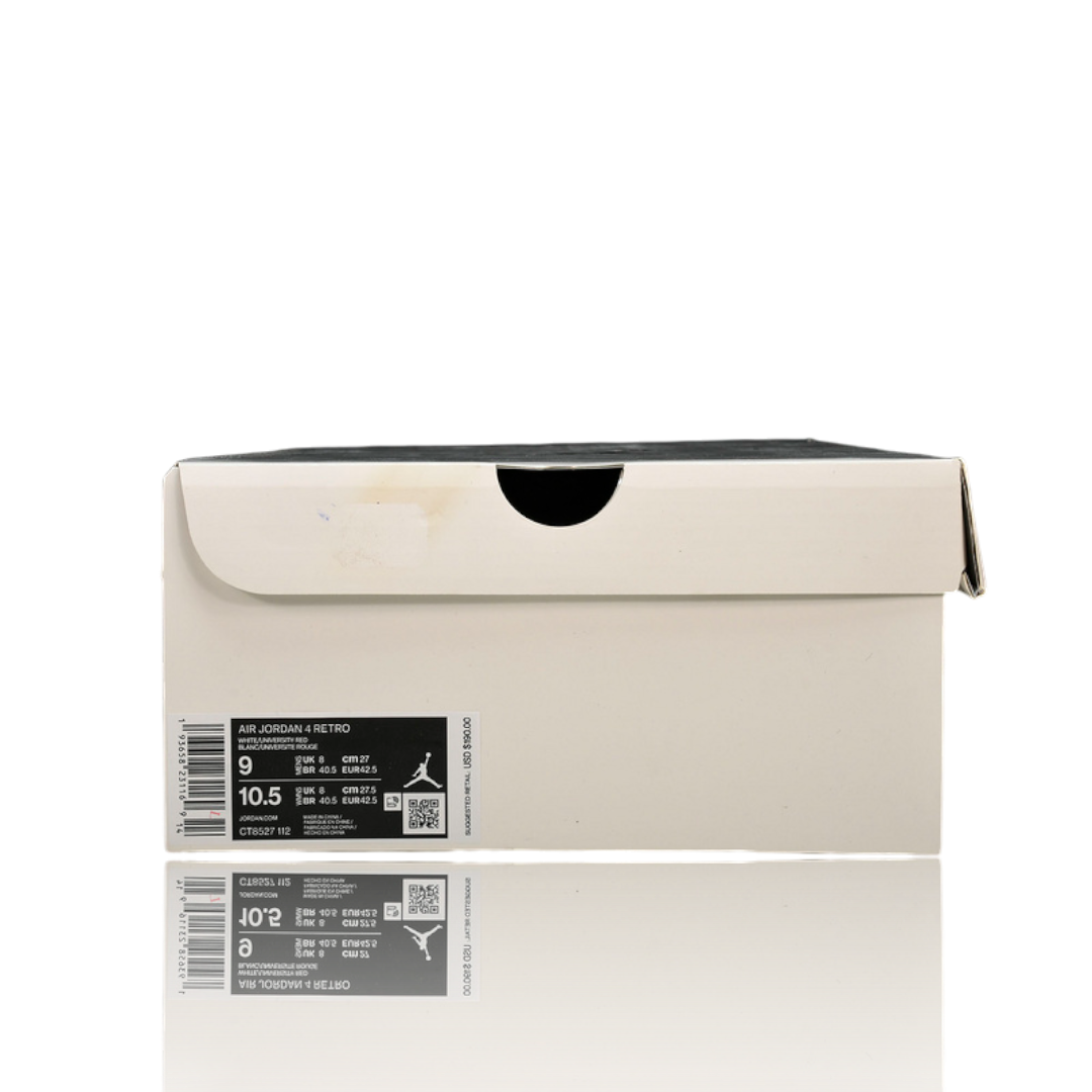 AJ4 Retro 'Metallic Red'