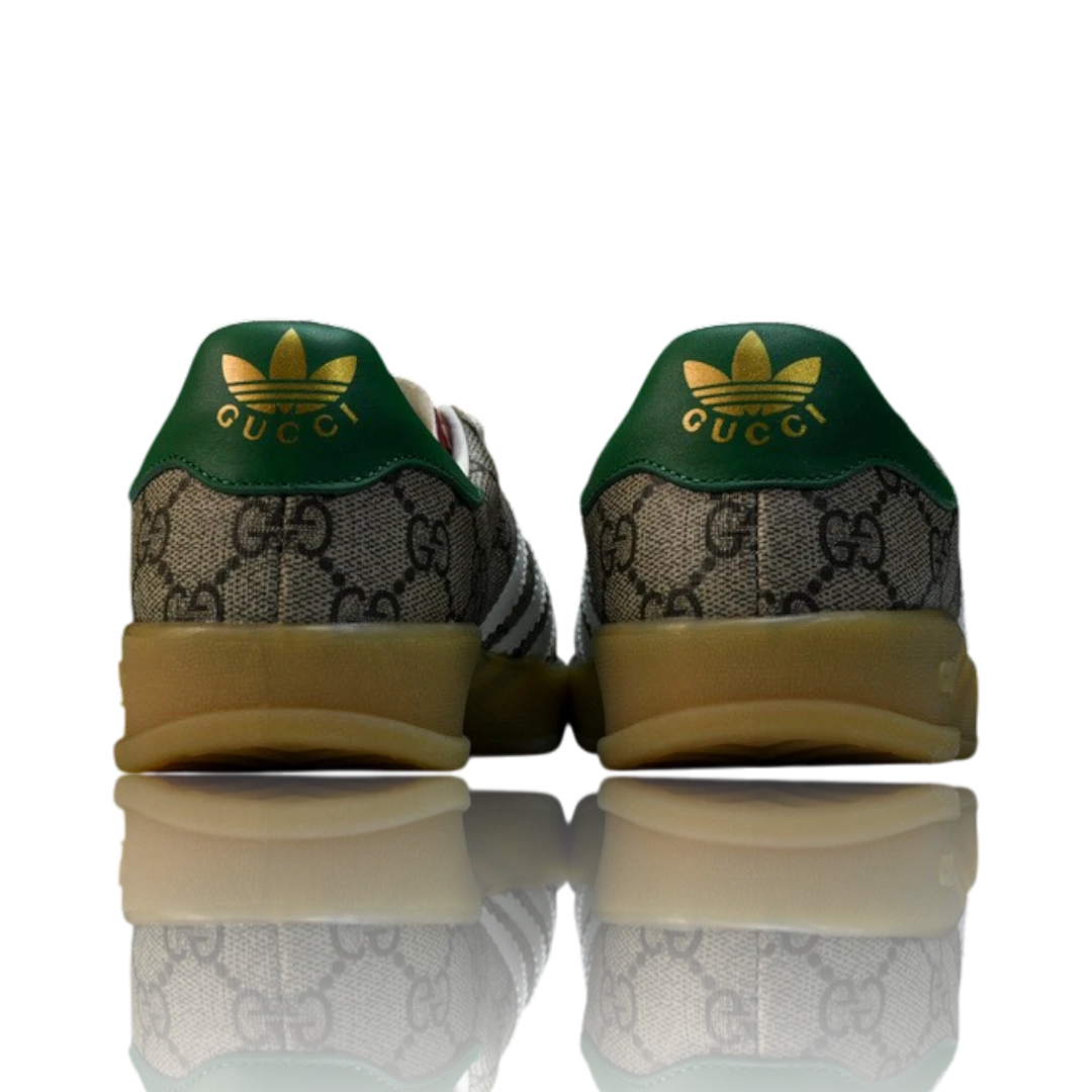 Guссi x Gazelle 'Beige GG Monogram'