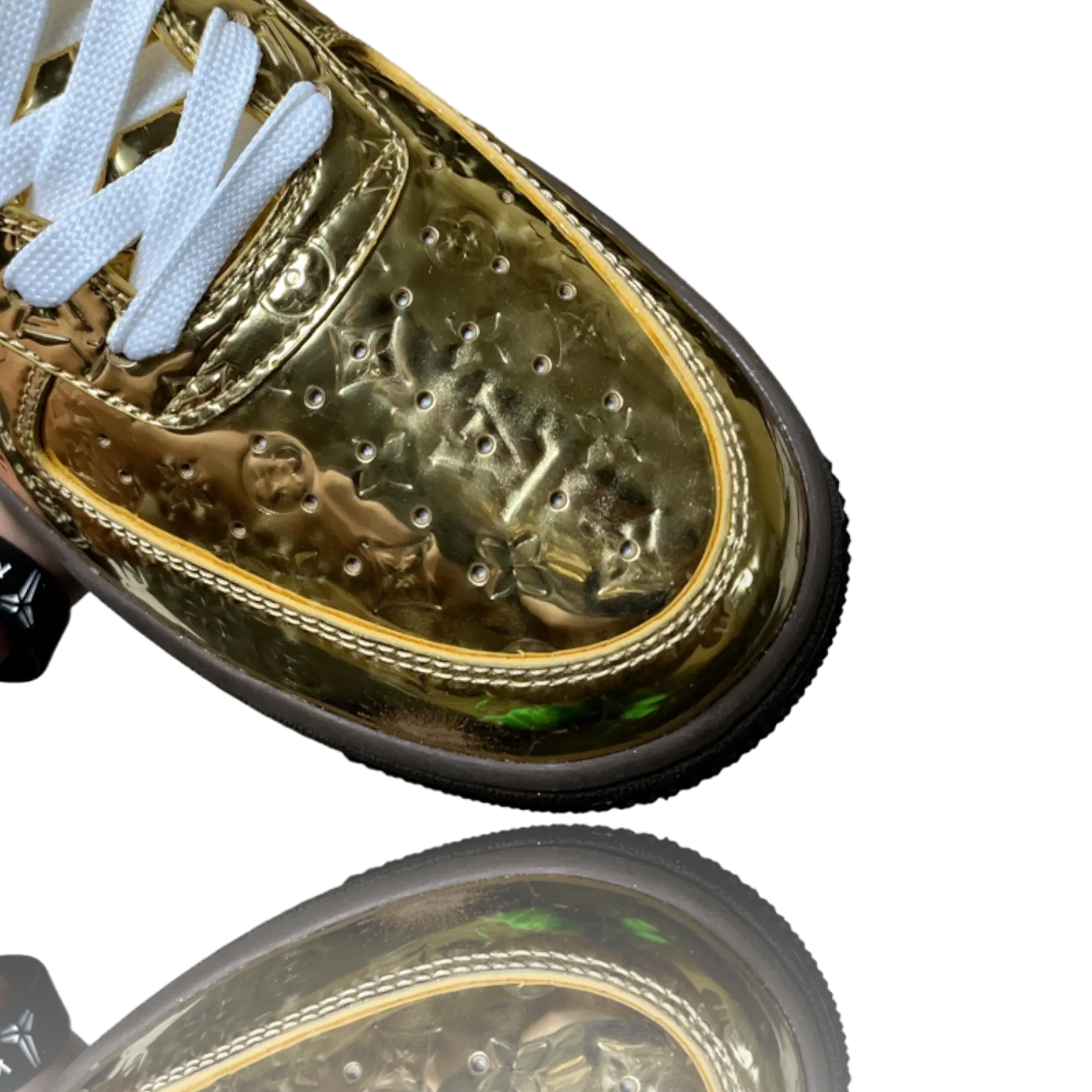 Louis Vuittоп x AF1 By Virgil Abloh 'Metallic Gold'