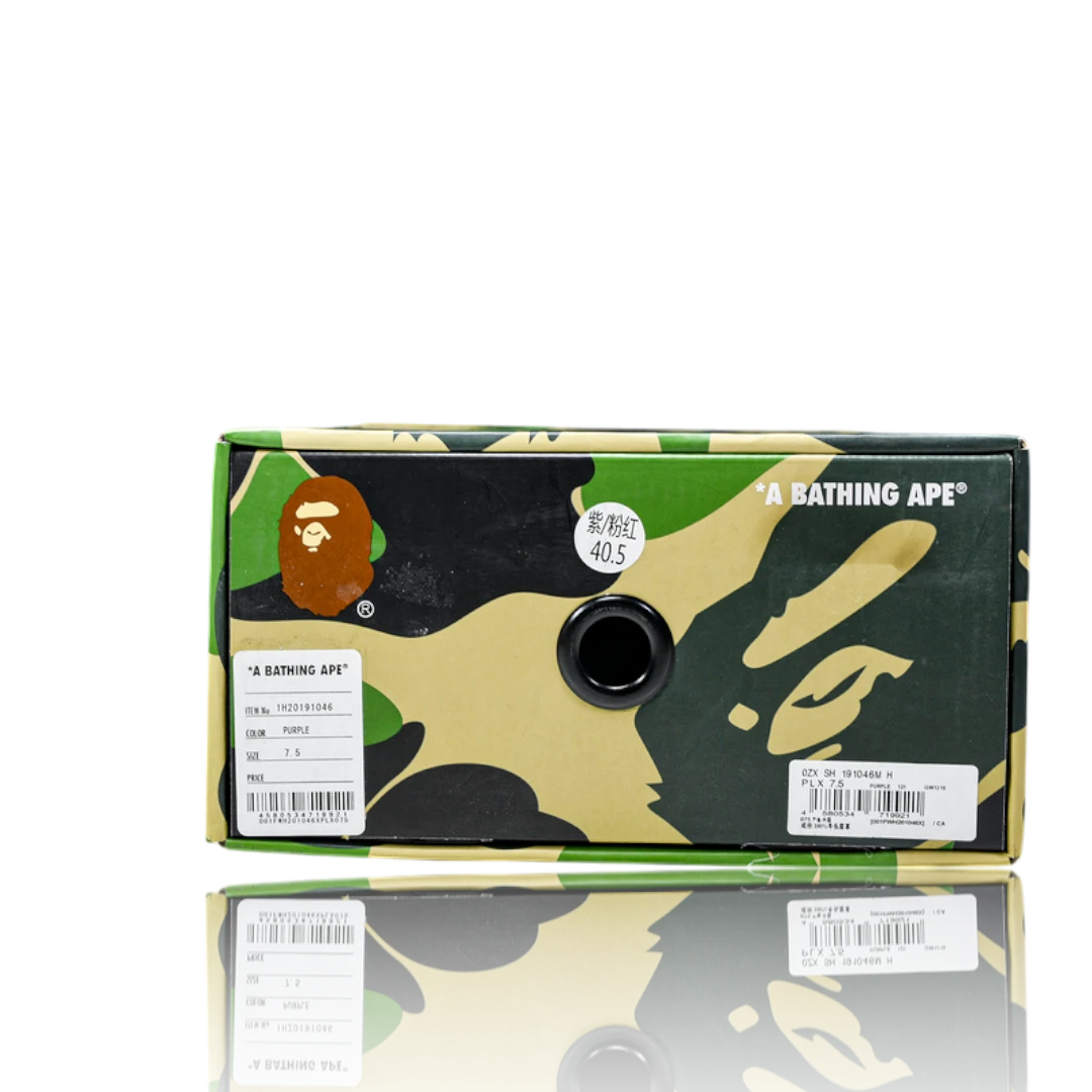 A Bathing Ape Bapesta Color Camo Combo 'Purple'