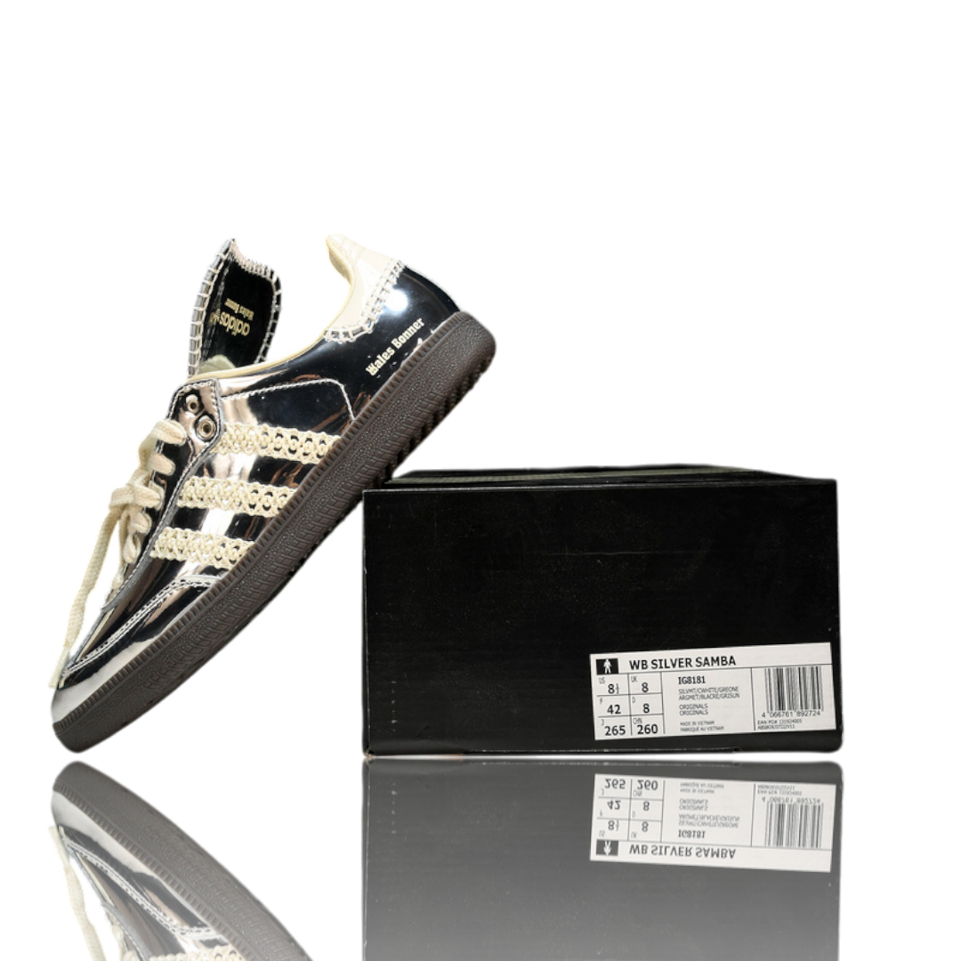 Samba x Wales Bonner 'Silver Metallic'