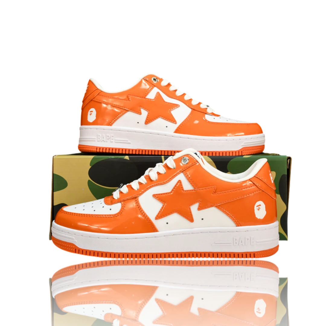 A Bathing Ape Bapesta 'Orange'