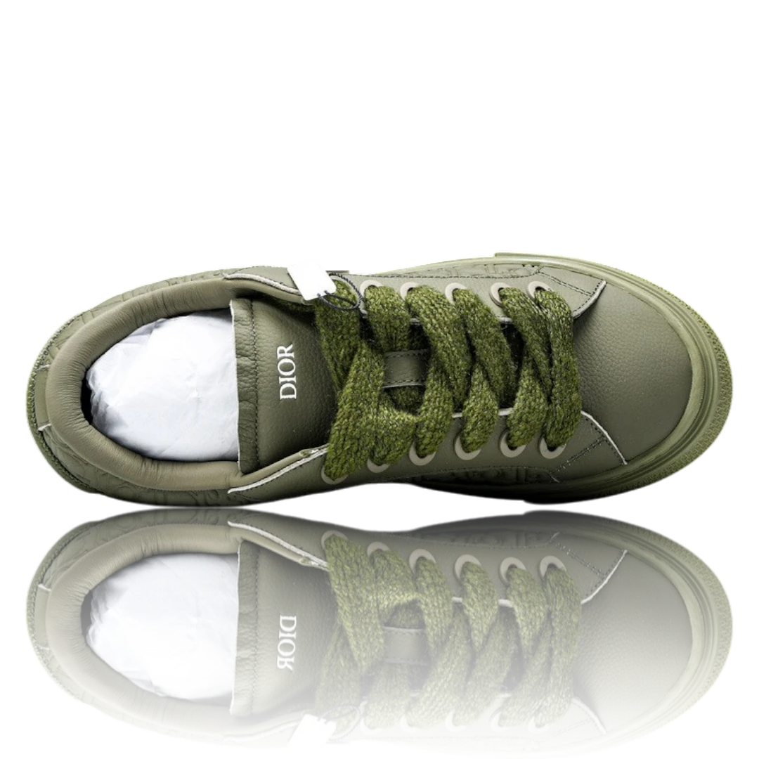Dlor B33 Gravity Leather 'Oblique Triple Khaki'