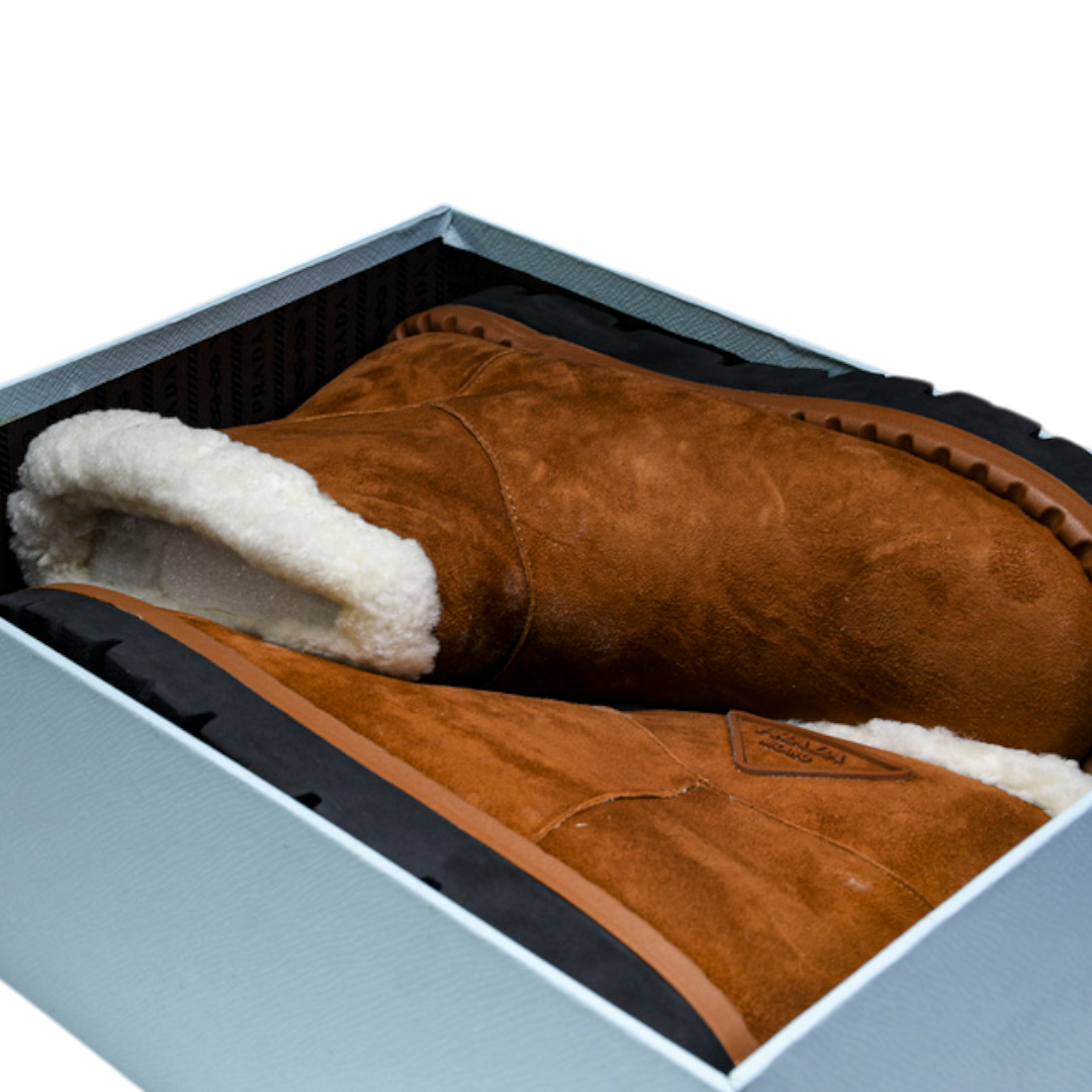 Prada Ankle Boots 'Brown'