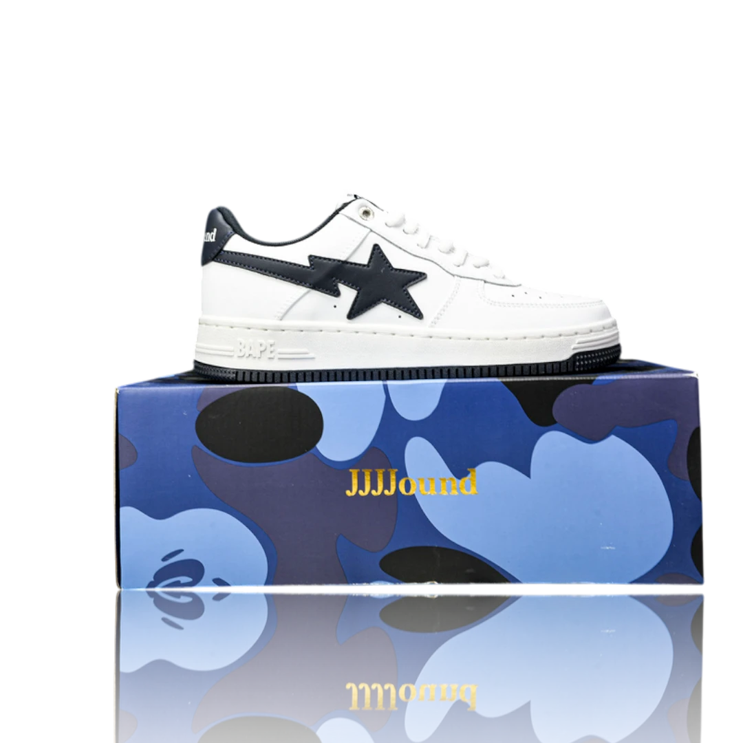 JJJJound x Bapesta 'White Navy'