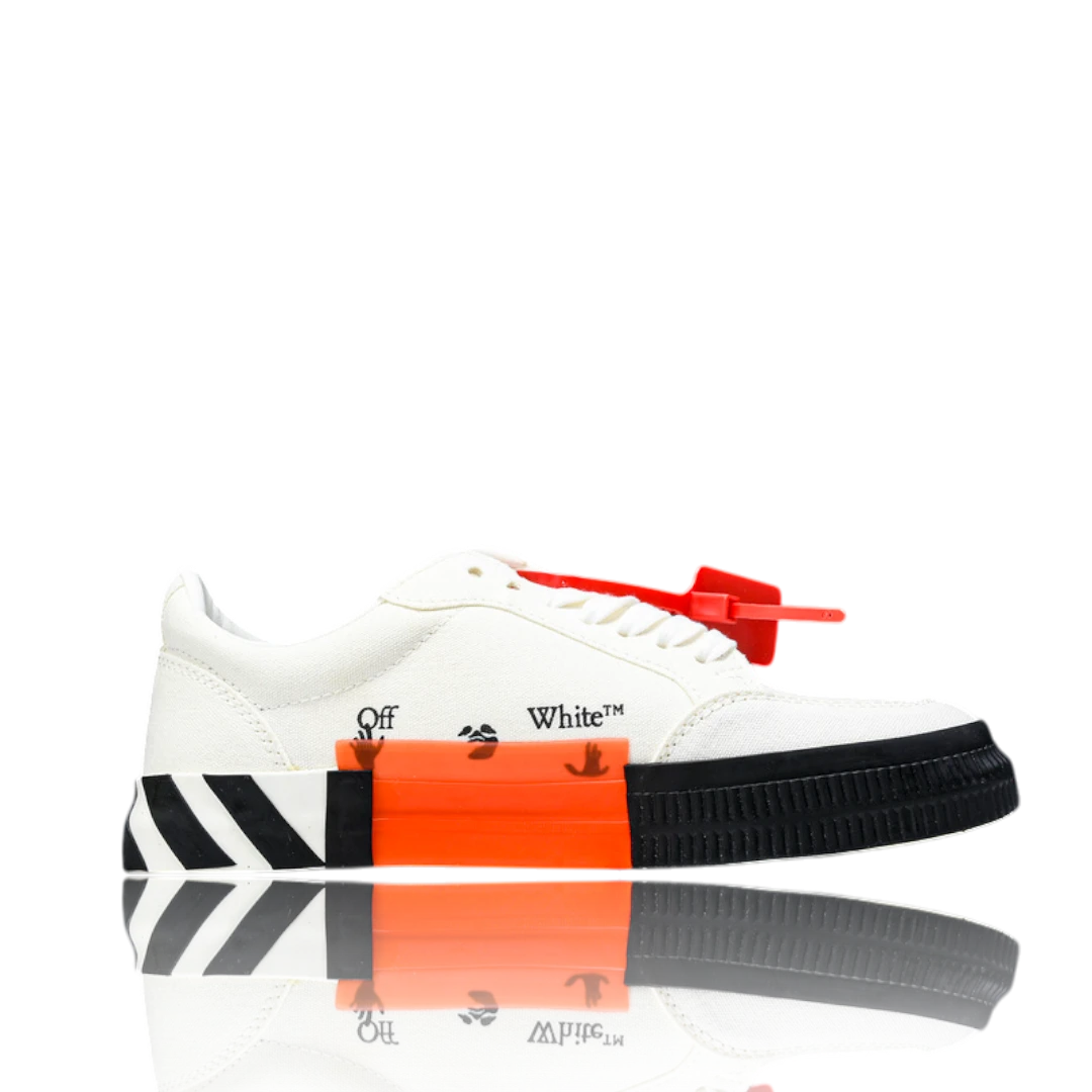 Off-White Vulc Low 'White Purple Arrow'