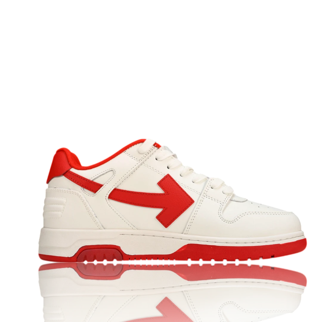 Off-White Out Of Office Low Top 'Red White'