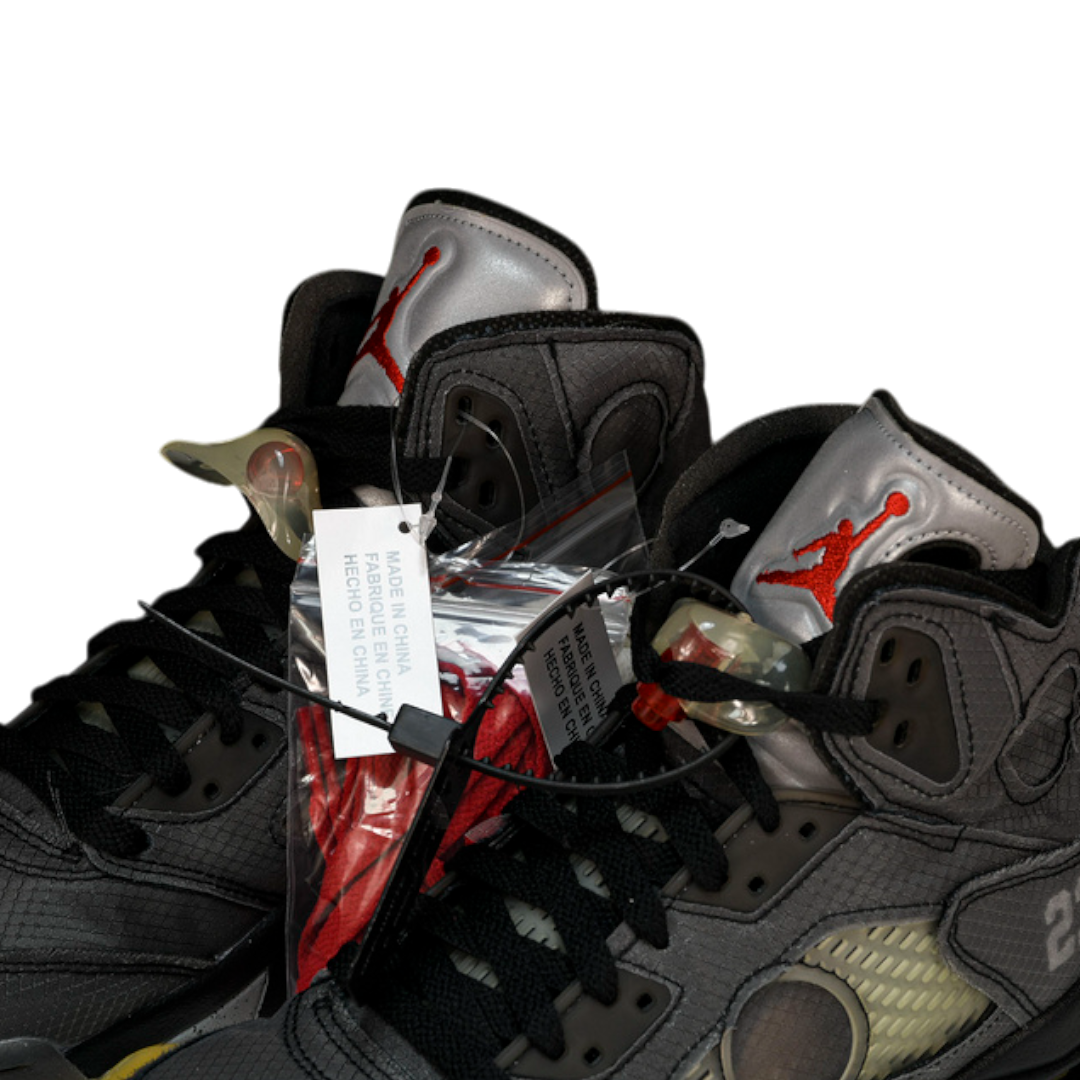 Off-White x AJ5 Retro 'Muslin'