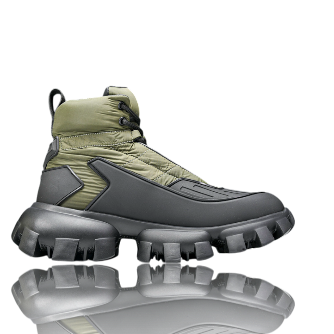 Prada Cloudbust Thunder High Tops 'Army Green'