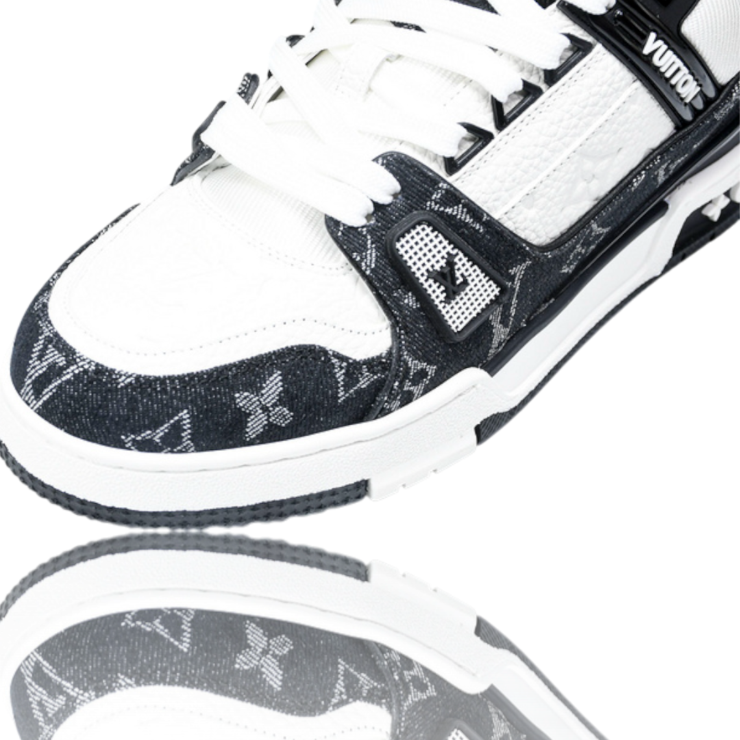 Louis Vuittоп Trainer Low 'White Black'