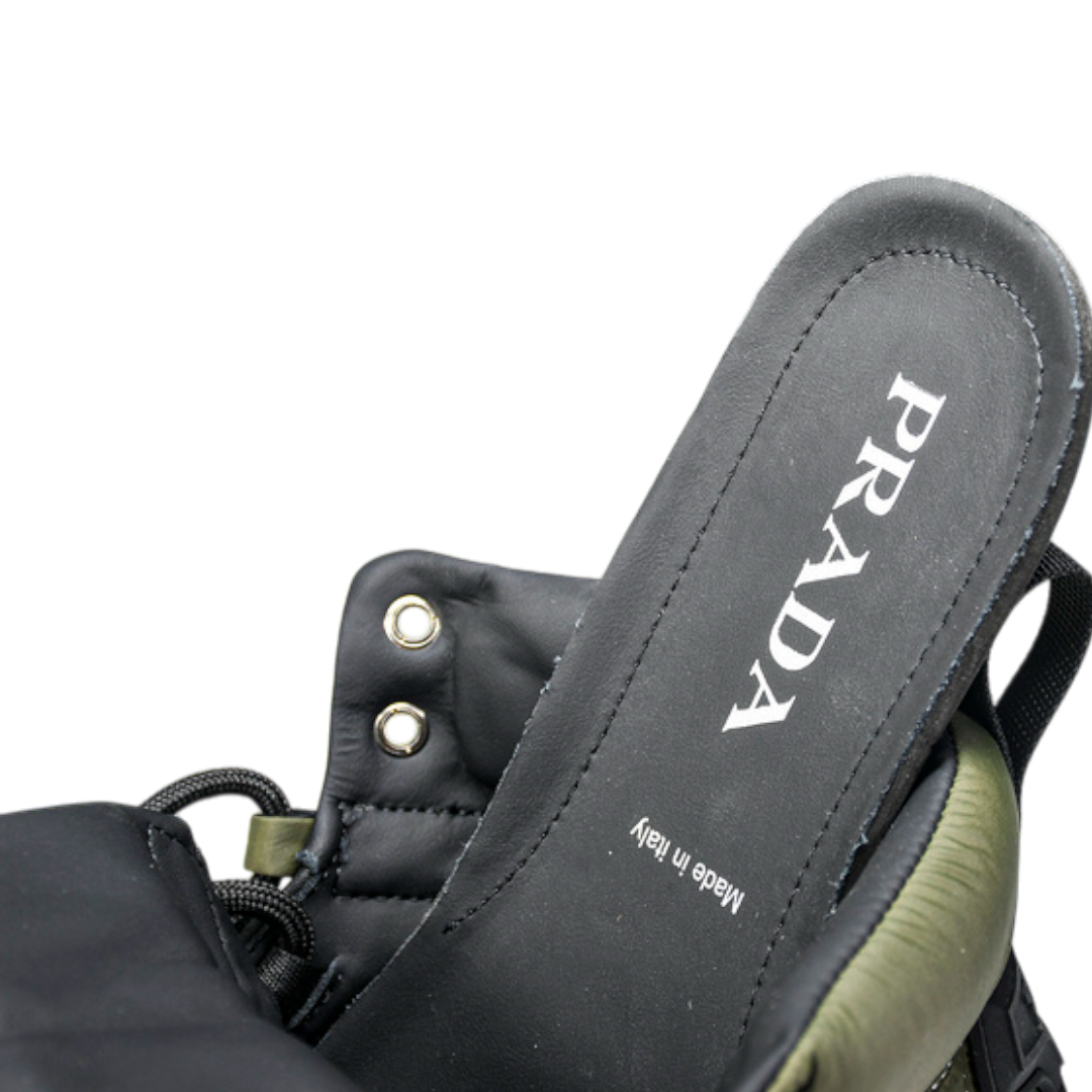 Prada Cloudbust Thunder High Tops 'Army Green'