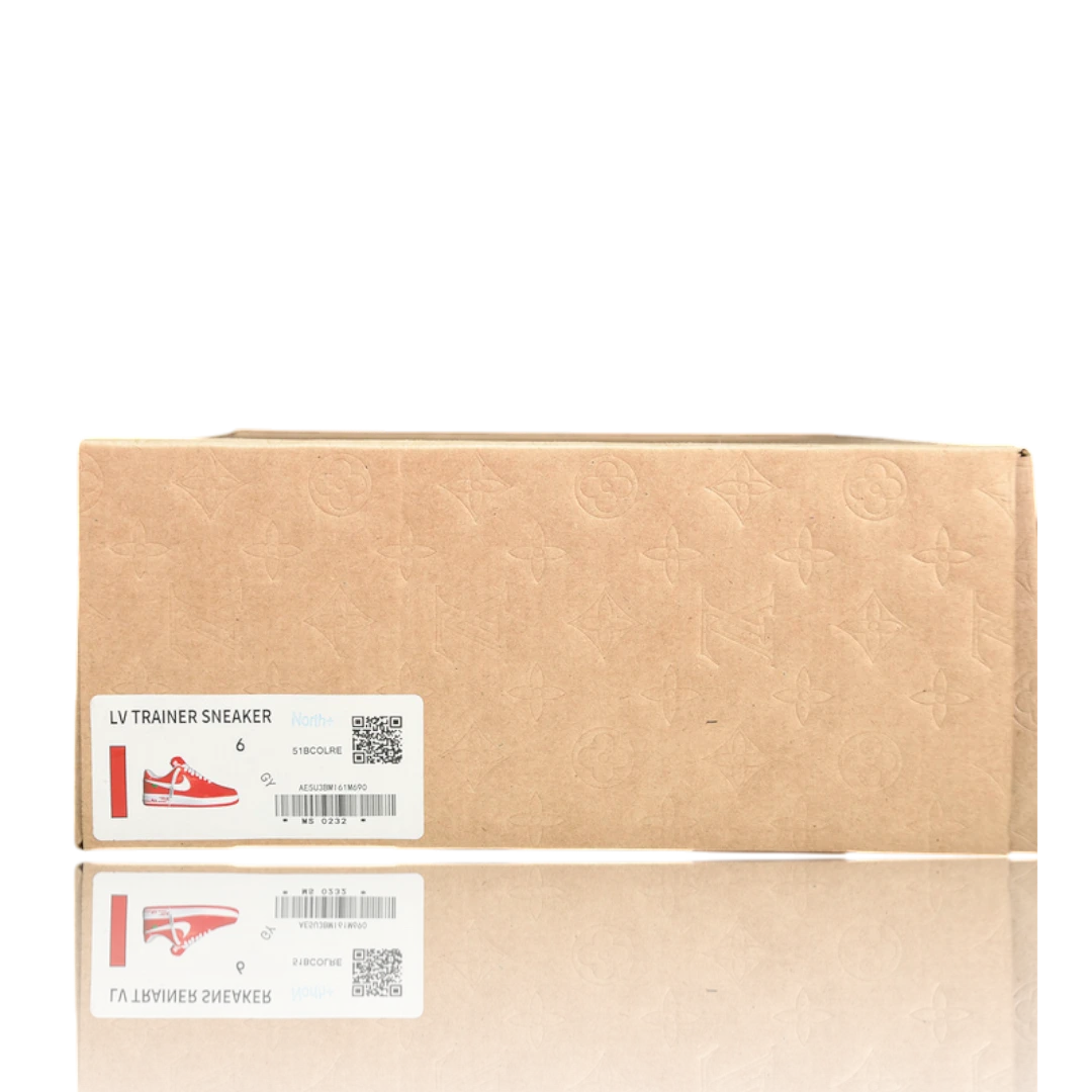 Louis Vuittоп x AF1 By Virgil Abloh 'White Red'