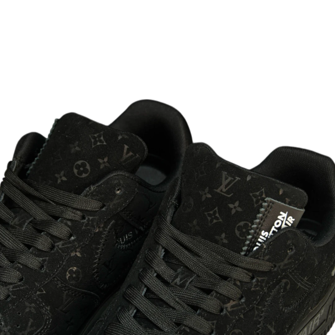 Louis Vuittоп x AF1 By Virgil Abloh ‘Black’