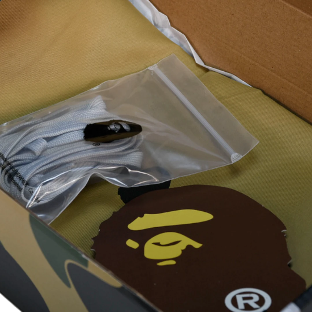 A Bathing Ape Bapesta 'Light Grey'