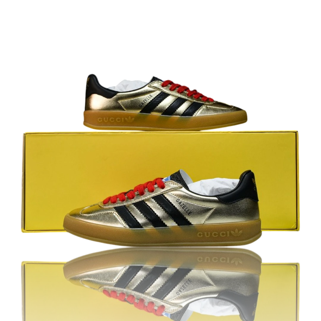 Guссi x Gazelle 'Metallic Gold'