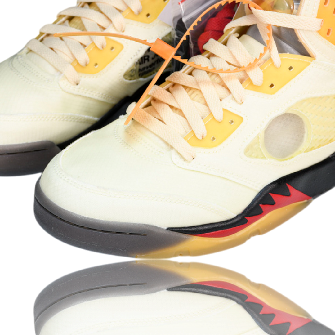 Off-White x AJ5 Retro 'Sail'