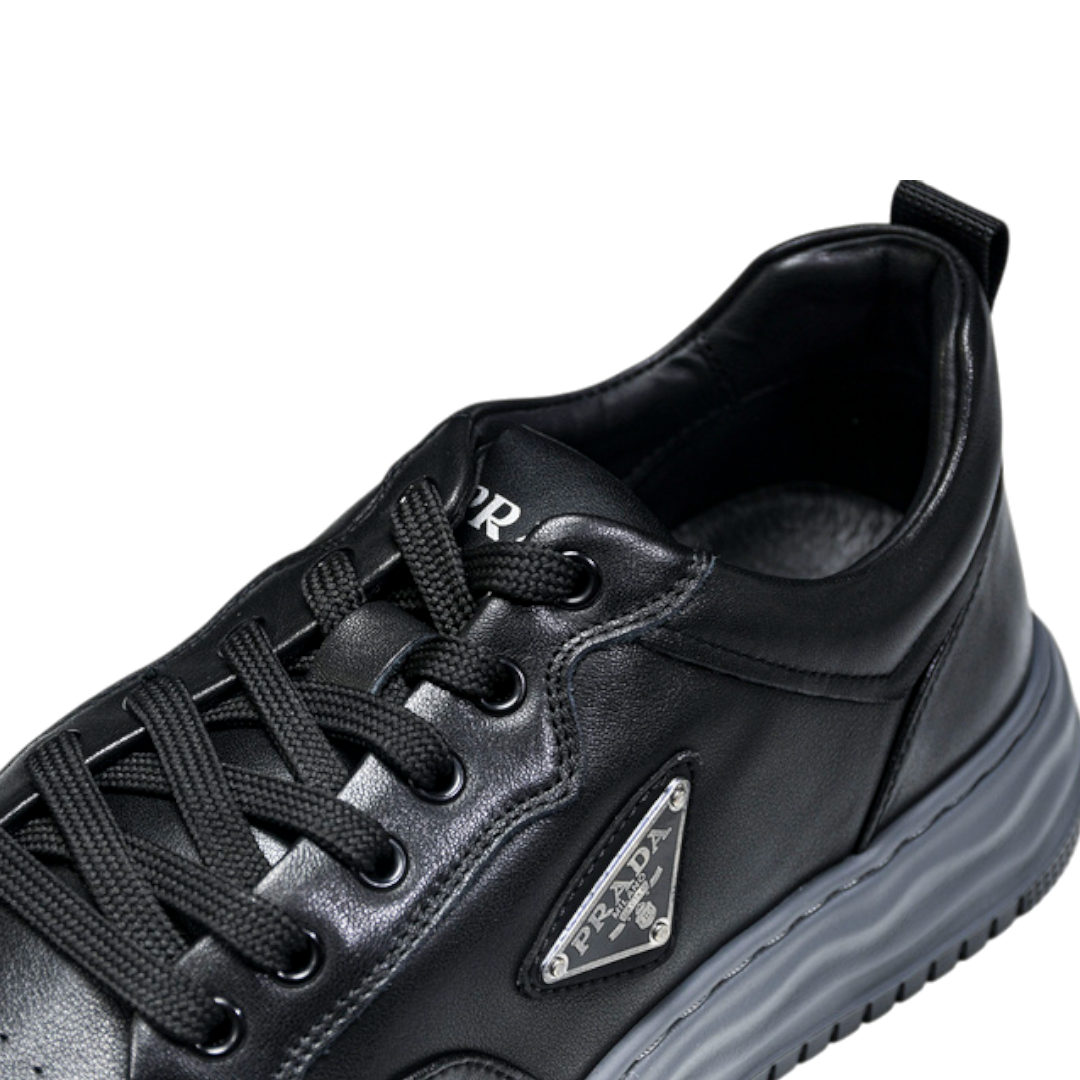 Prada Downtown Sneaker Wavy 'Black'
