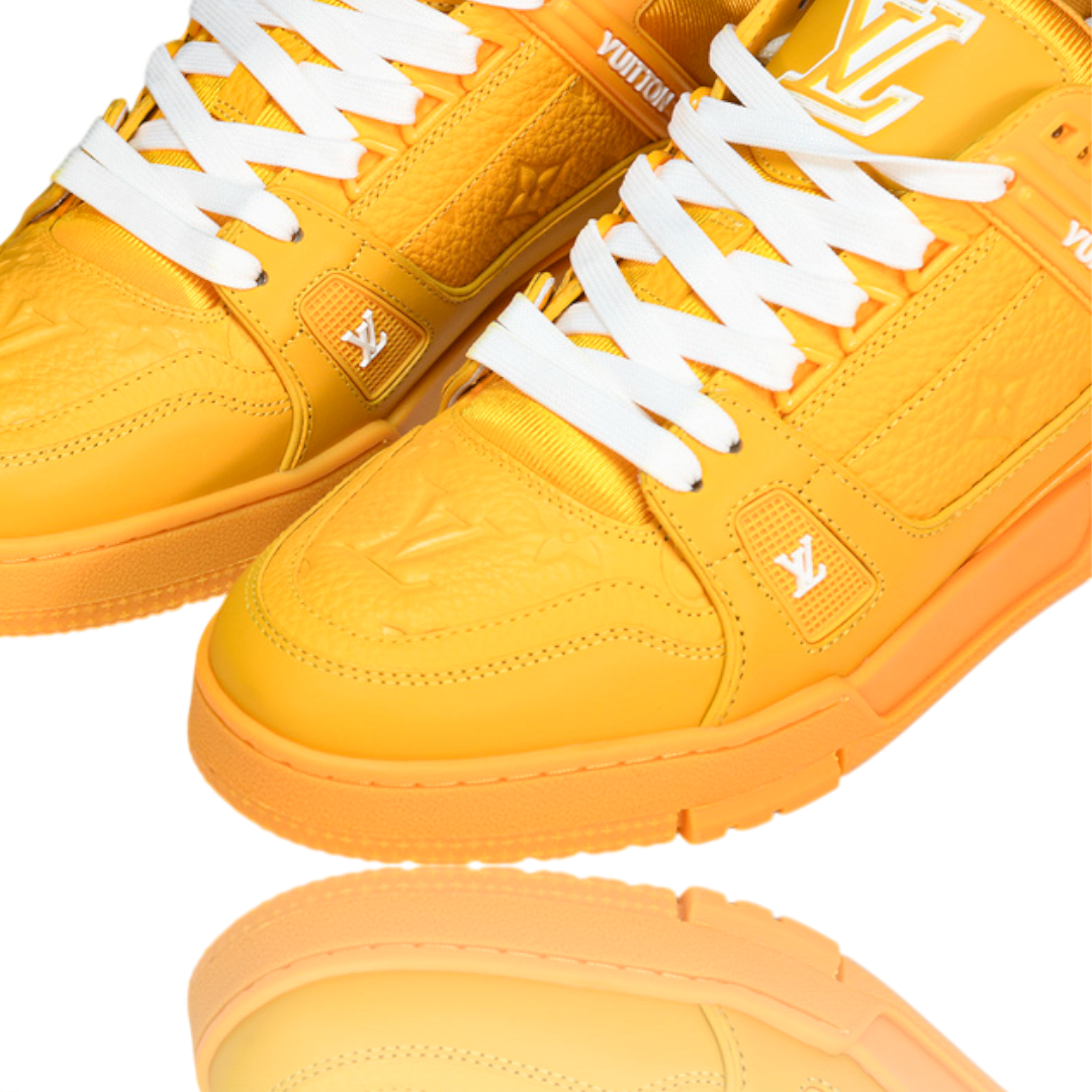 Louis Vuittоп Trainer Low 'Monogram Yellow Embossed'