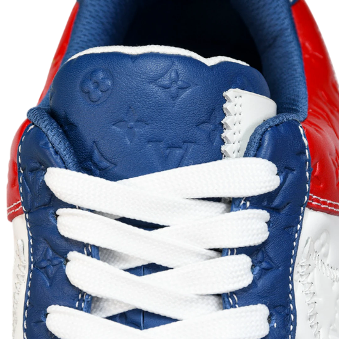 Louis Vuittоп x AF1 By Virgil Abloh 'White Red Blue'