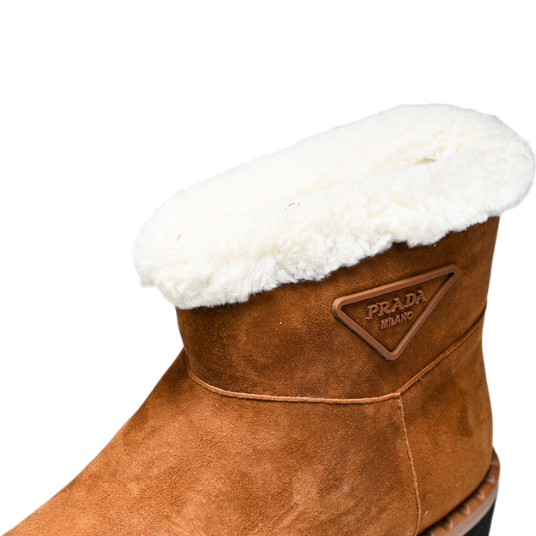 Prada Ankle Boots 'Brown'