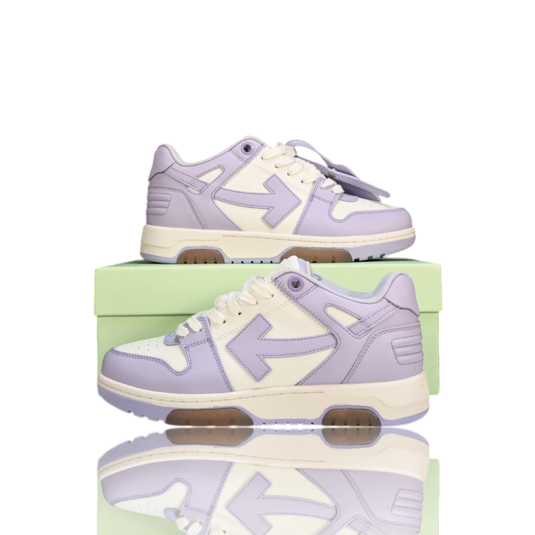 Off-White Out Of Office Low Top 'White Lilac'