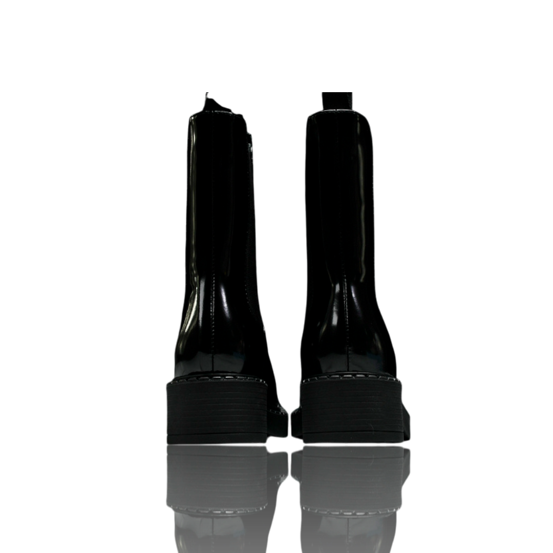 Prada Brushed Chelsea Boots 'Black'