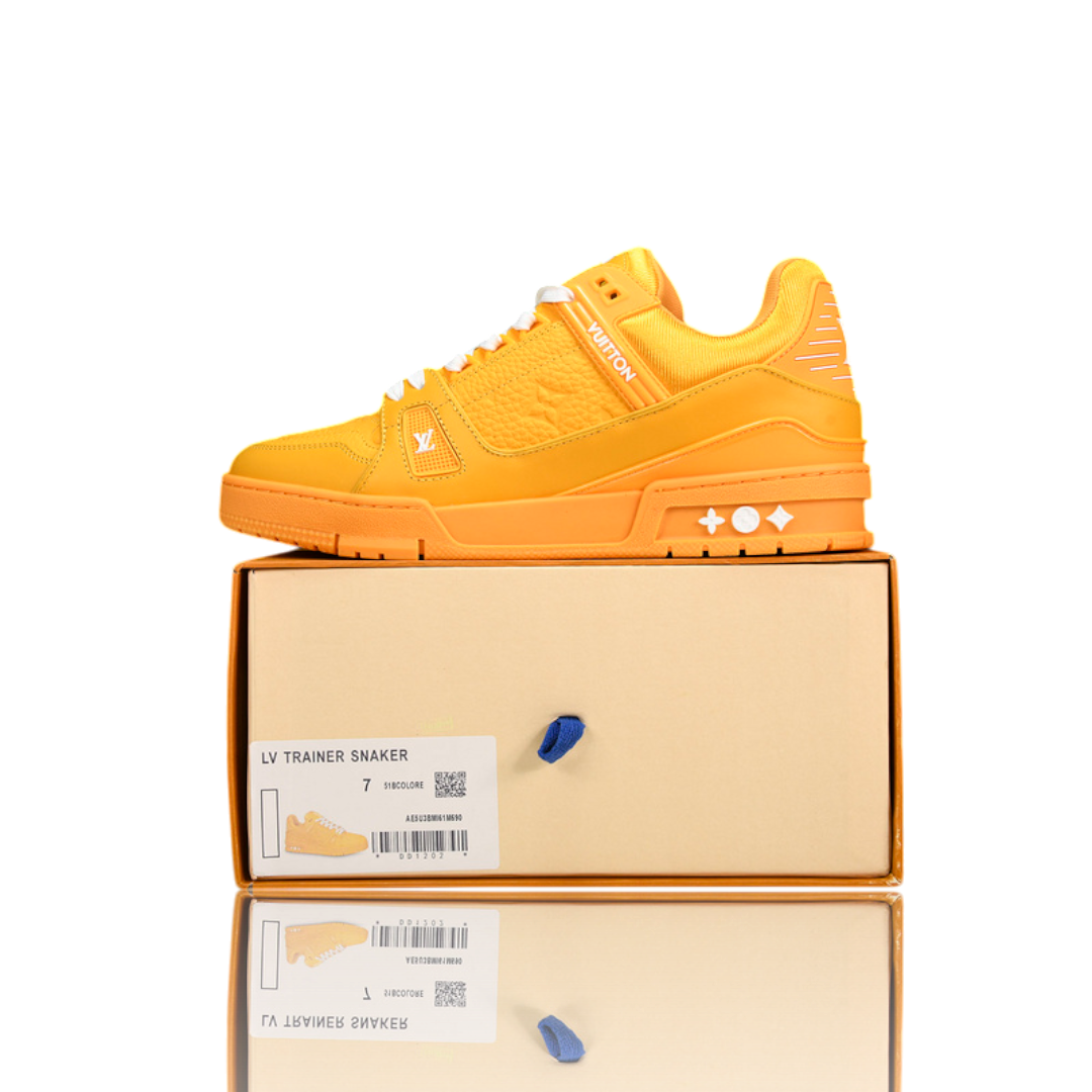 Louis Vuittоп Trainer Low 'Monogram Yellow Embossed'