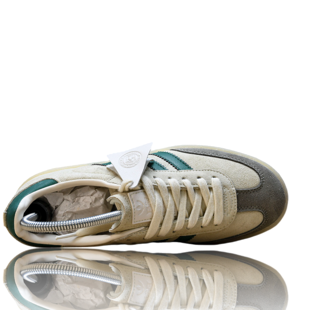 AD x Clarks '8th Street Samba' By Ronny Fieg 'White Green'
