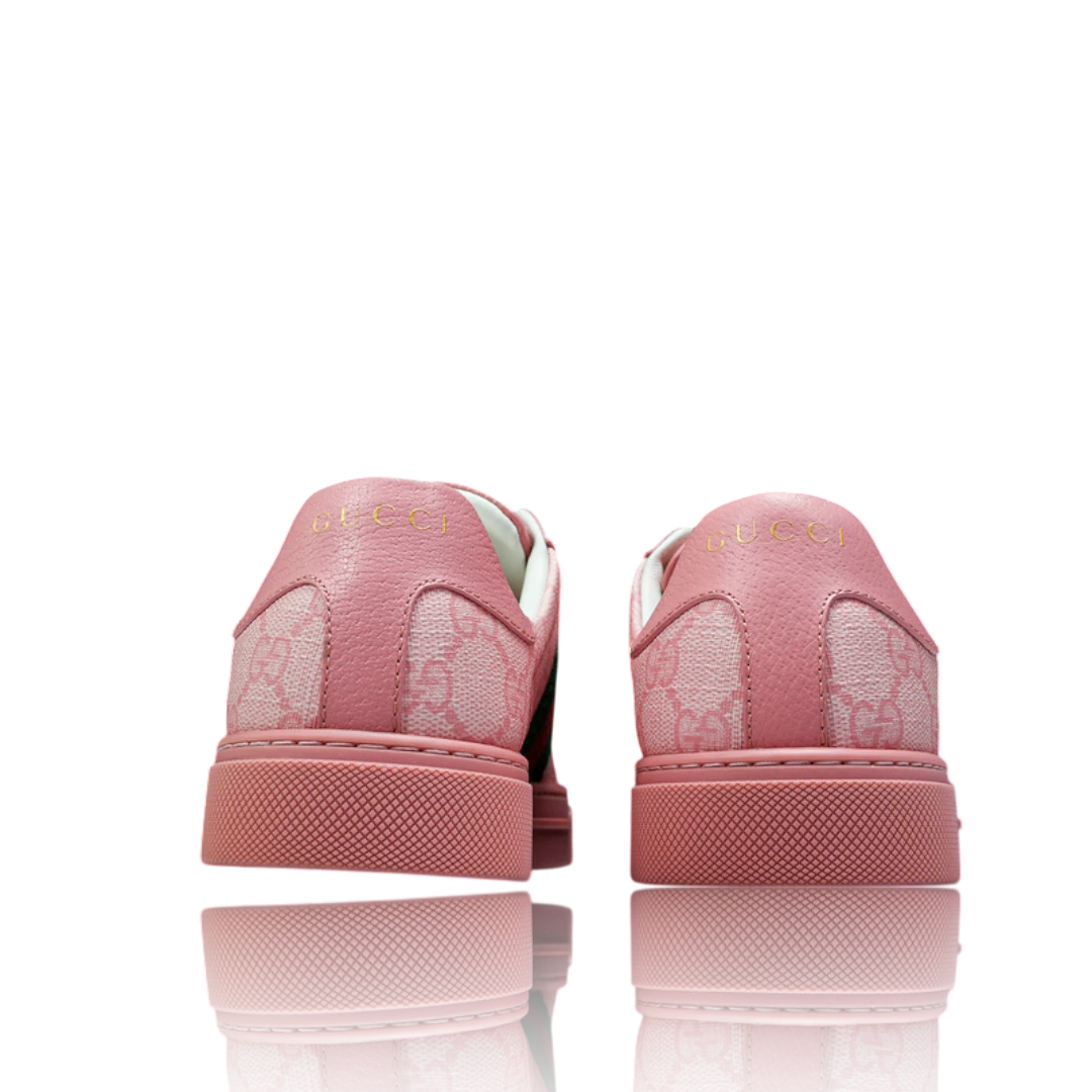Guссi Ace Web Monogram 'Pink'