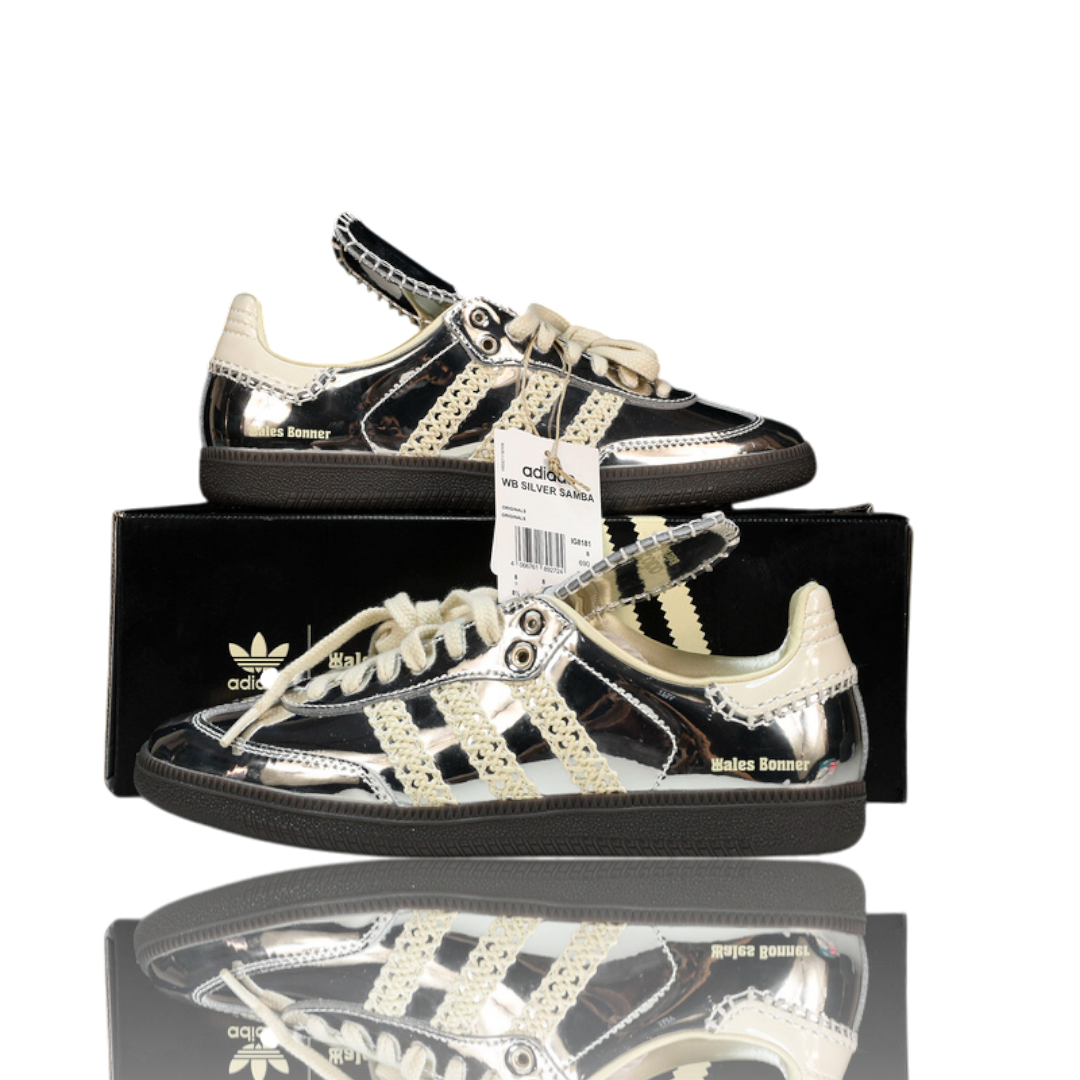Samba x Wales Bonner 'Silver Metallic'