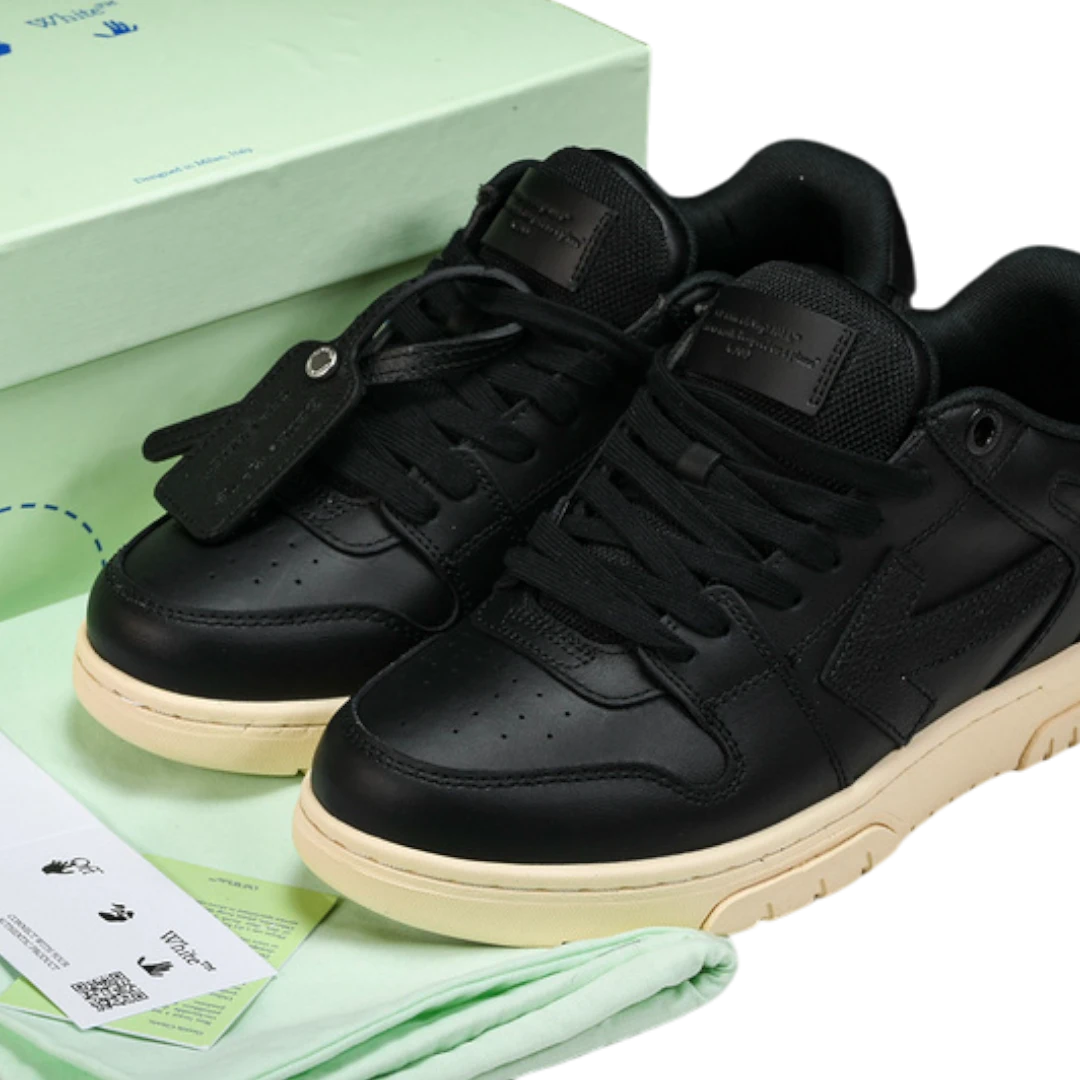 Off-White Out Of Office Low Top 'Black Gum'