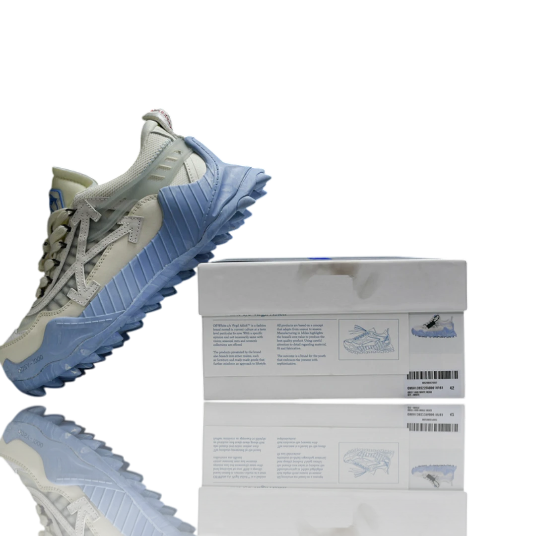 Off-White Odsy-1000 'White Blue Marble'