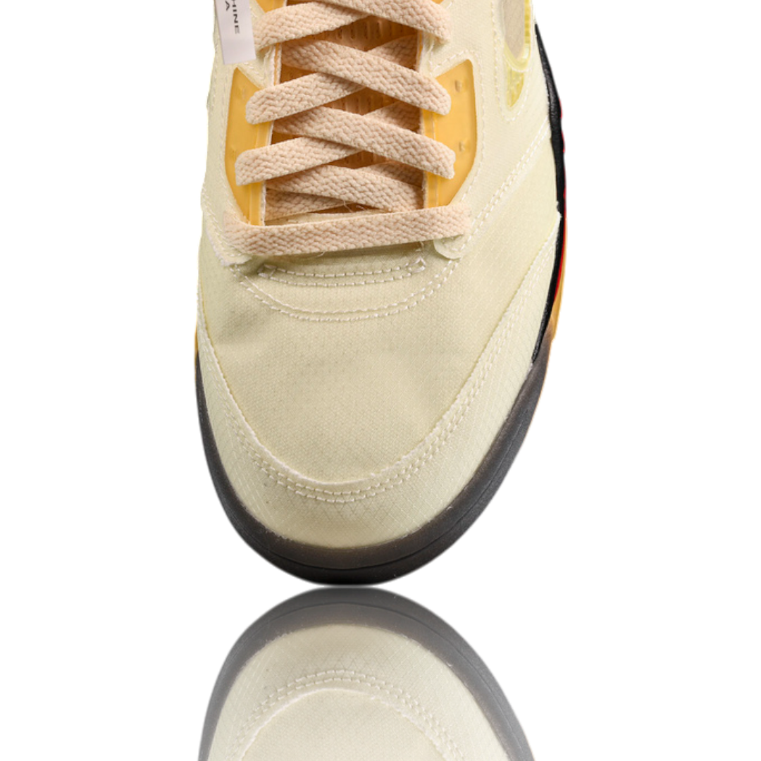 Off-White x AJ5 Retro 'Sail'