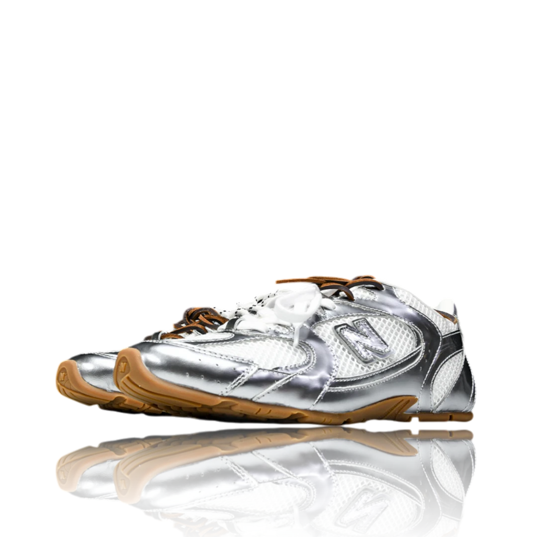 NB 530 SL x Miu Miu 'Metallic Silver'