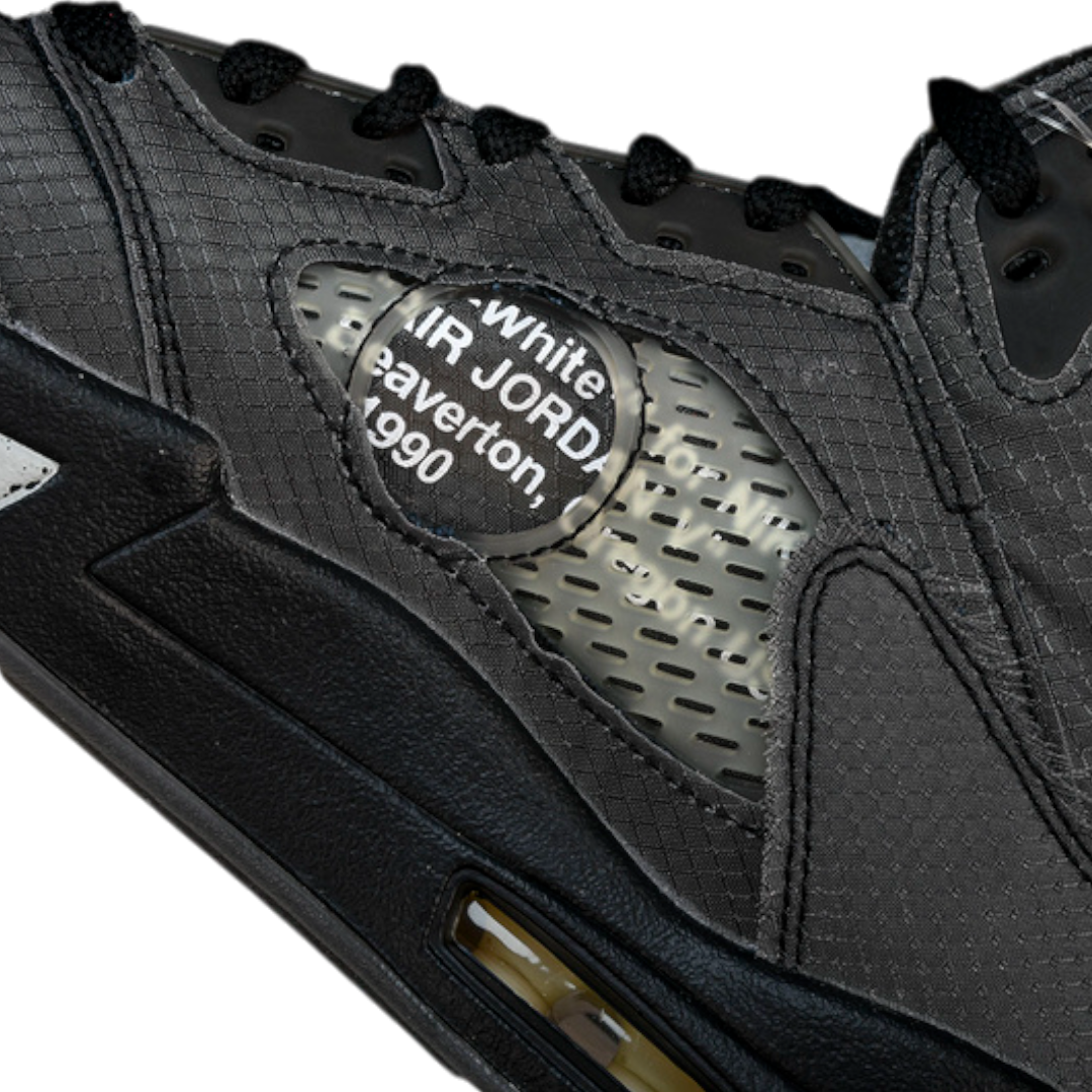 Off-White x AJ5 Retro 'Muslin'