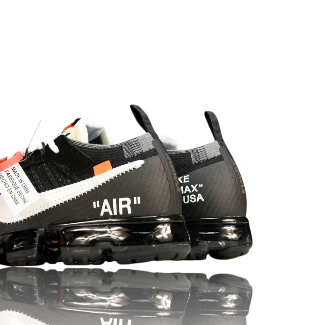 Off-White x Air VaporMax 'Black White'