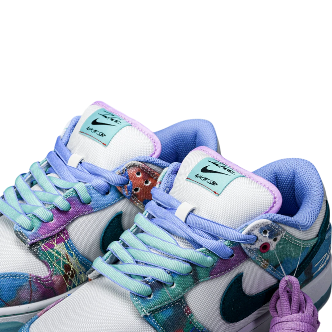 Futura Laboratories x SB Dnk Low 'Bleached Aqua'
