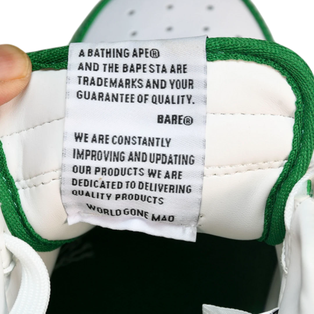 A Bathing Ape Bapesta 'Green'